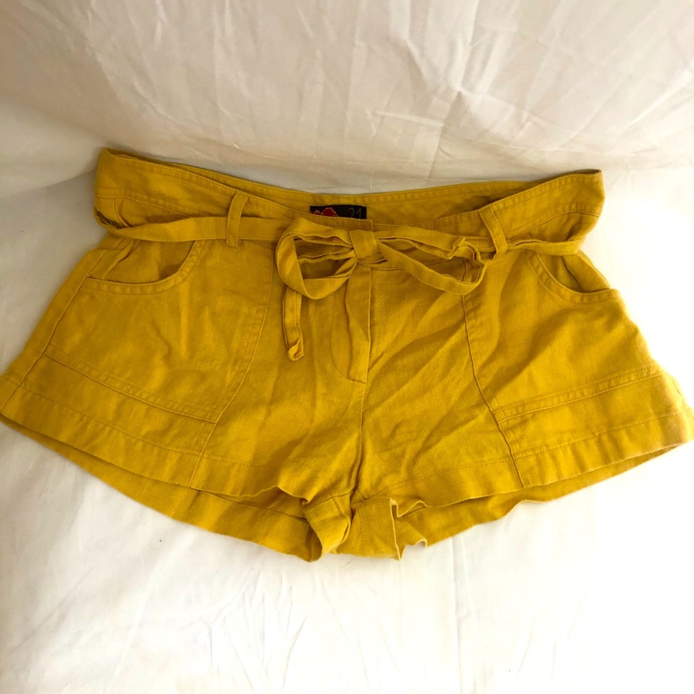 high waisted shorts